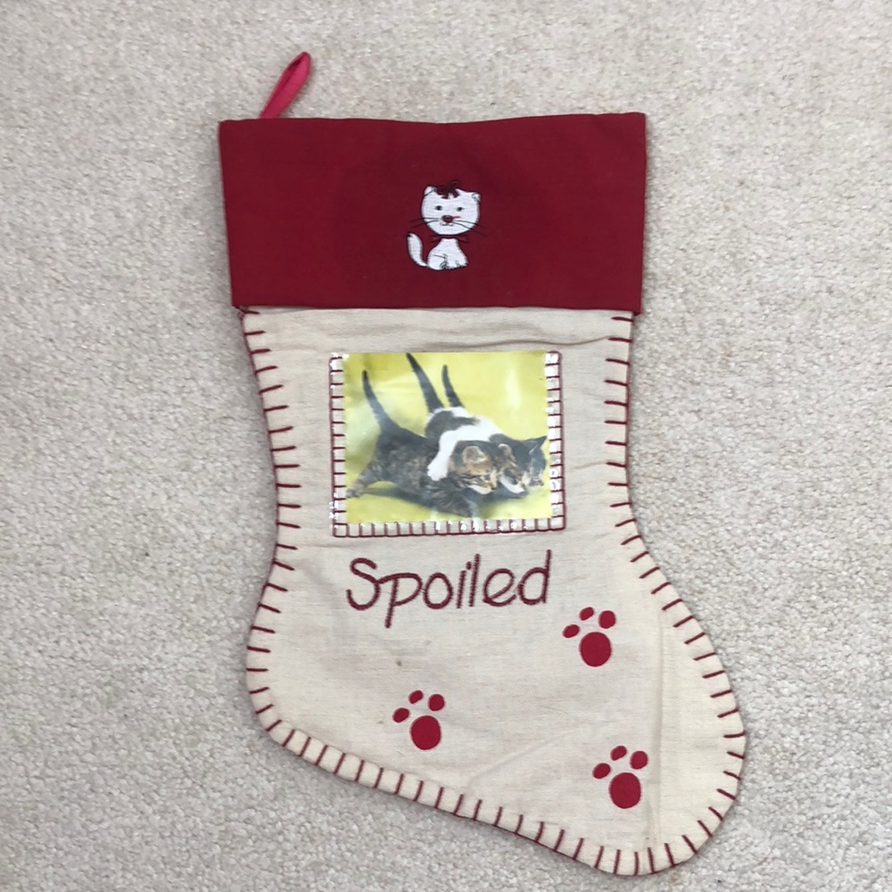 Unknown Brand Christmas Stocking for Cat